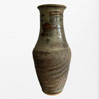 Large Organic Pottery Vase