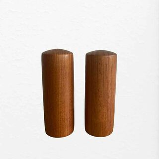 Mahogany Salt and Pepper