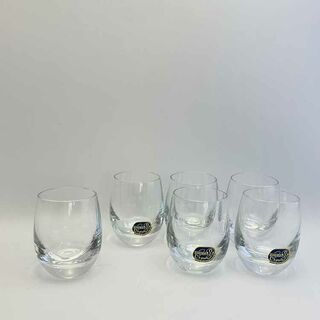 6 Crystal Shot Glasses