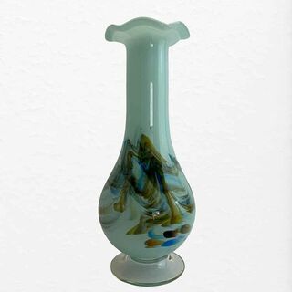Vintage Dalian Glass Vase