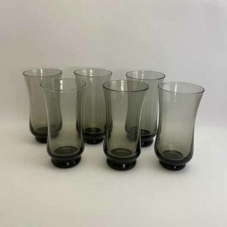 6 Smokey Grey Shot Glasses