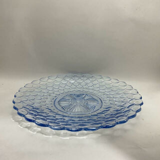 Bagley Blue Art Deco Dish