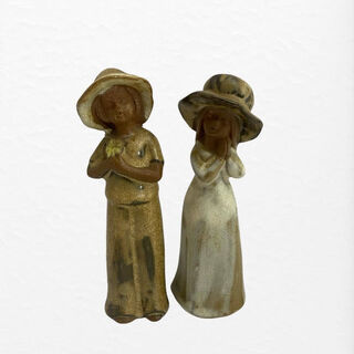 Two Schirmer Pottery Figures