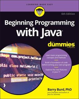 Beginning Programming with Java for Dummies (4th Edition)