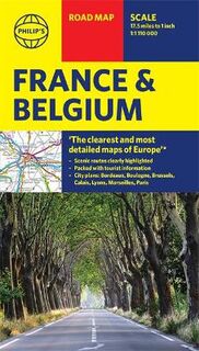 Philip's Road Map: France and Belgium