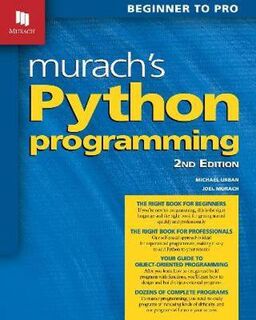 Murach's Python Programming