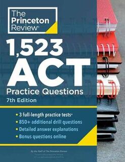 1,523 ACT Practice Questions  (7th Edition)