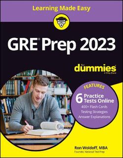 GRE Prep 2023 For Dummies with Online Practice  (11th Edition)