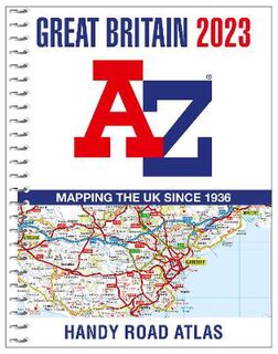 Great Britain A-Z Handy Road Atlas 2023  ((A5 Spiral))
