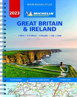 Michelin Road Atlases: Great Britain & Ireland (Spiral Bound)  (2023 Edition)