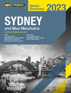 UBD Street Directory: Sydney and Blue Mountains Street Directory (2023 - 59th Edition)