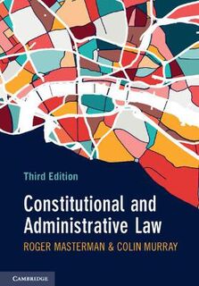 Constitutional and Administrative Law  (3rd Edition)