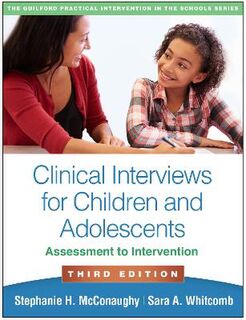 Clinical Interviews for Children and Adolescents (3rd Edition)