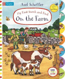 My First Search and Find: On the Farm (Tabbed Board Book)