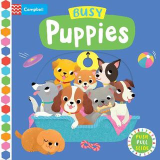 Busy Puppies (Push, Pull, Slide)
