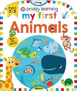 Priddy Learning: My First Animals (Shaped Board Book)
