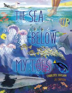Look Closer: Sea Below My Toes (Board Book with Die-Cut Holes)