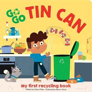 Go Go Eco Tin Can Novelty Book