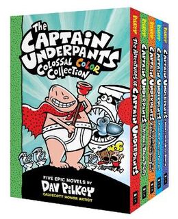 Captain Underpants: The Captain Underpants Colossal #01-05