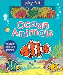 Soft Felt Play Books: Play Felt Ocean Animals