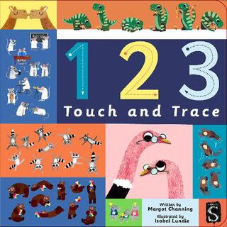 Touch and Trace 123  (Illustrated Edition)
