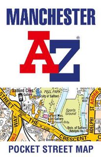 Manchester A-Z Pocket Street Map  (Sheet map, folded)