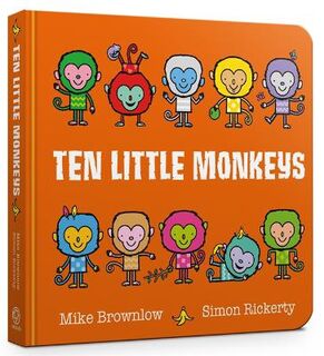Ten Little #: Ten Little Monkeys