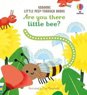 Little Peep-Through Books: Are You There Little Bee? (Board Book with Die-Cut Holes)