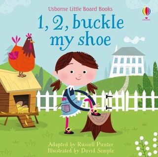 Usborne Little Board Books: 1, 2, Buckle My Shoe