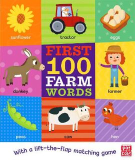 First 100: First 100 Farm Words (Lift-the-Flap Board Book)
