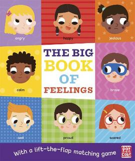 First 100: Big Book of Feelings (Lift-the-Flap Board Book)