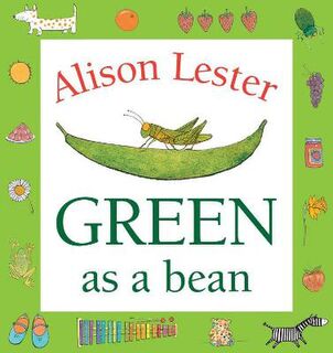 Green as a Bean (Board Book)