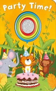 Shiny Shapes: Party Time (Board Book with Die Cut Holes)
