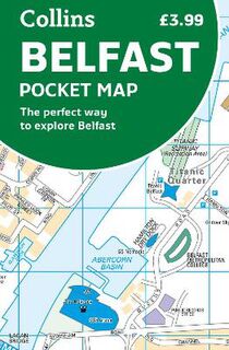 Collins Pocket Map: Belfast  (2021 Edition)