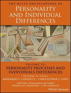 The Wiley Encyclopedia of Personality and Individual Differences