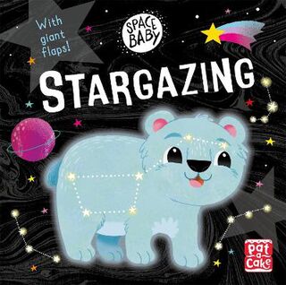 Space Baby: Stargazing (Push, Pull, Slide Board Book)