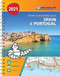 Michelin Road Atlases: Spain and Portugal (Spiral Bound)