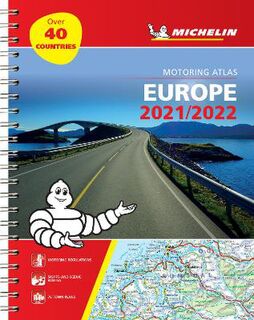 Michelin Road Atlases: Europe 2021: Tourist and Motoring Atlas