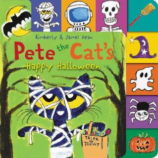 Pete the Cat's Happy Halloween (Tabbed Board Book)