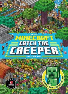Minecraft Catch the Creeper and Other Mobs (Search-and-Find)