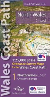 OS Map Books - Wales Coast Path #02: North Wales Coast Path Map