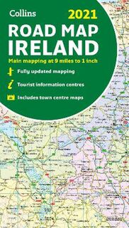 Collins Road Map: Ireland (Sheet Map)