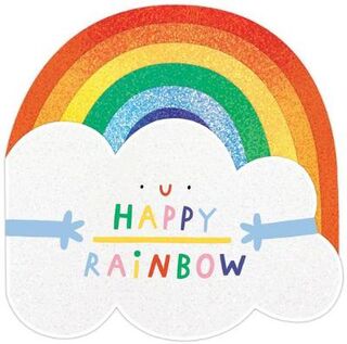 Happy Rainbow (Shaped Board Book)