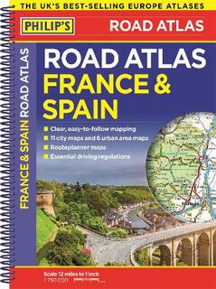 Philip's Road Atlases: France and Spain