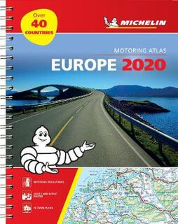 Michelin Road Atlases: Europe (Spiral Bound)