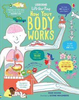Usbourne Lift-the-Flap: How Your Body Works (Board Book)