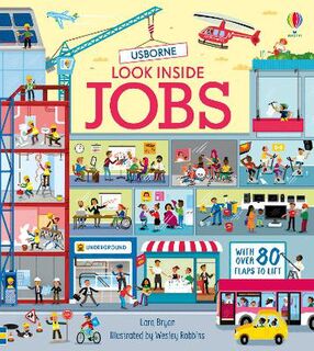 Look Inside Jobs (Lift-the-Flap Board Book)