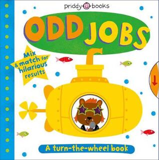 Odd Jobs (Board Book with Moveable Wheel)