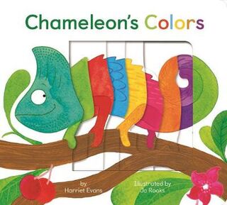 Chameleon's Colours (Board Book with Die-Cut Holes)