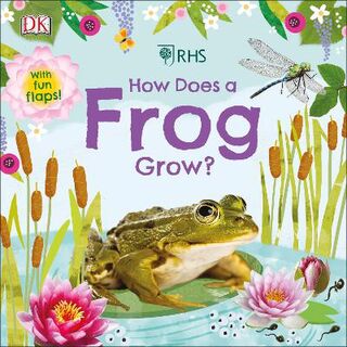 How Does a Frog Grow? (Board Book)